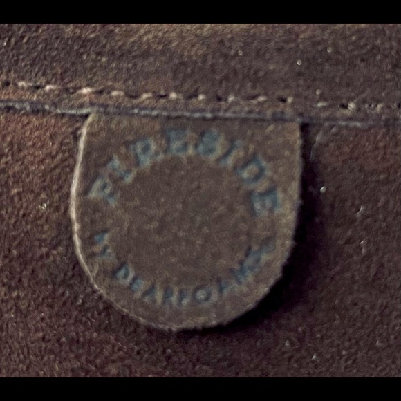 FIRESIDE BY DEARFOAMS Men's Genuine Shearling Moccasin Brown - Size 10 NEW - Picture 5 of 8